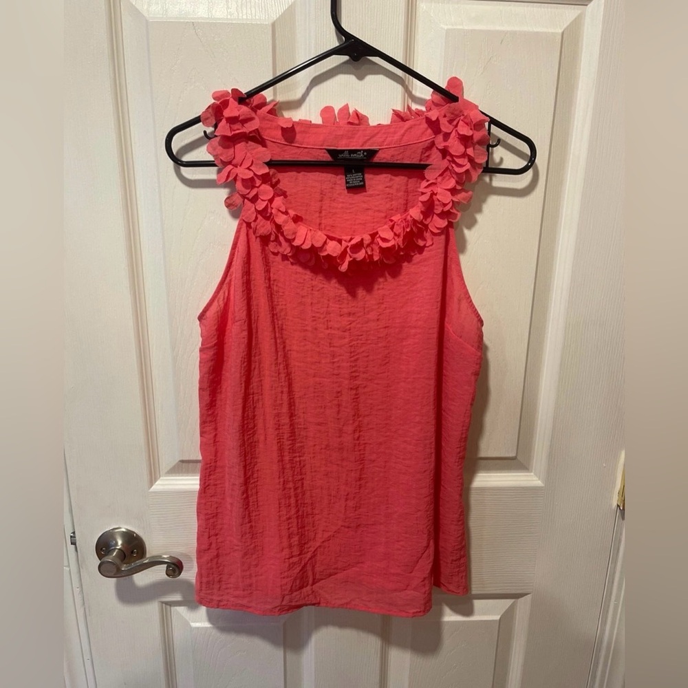 Willi Smith Pink Tank top Size L
